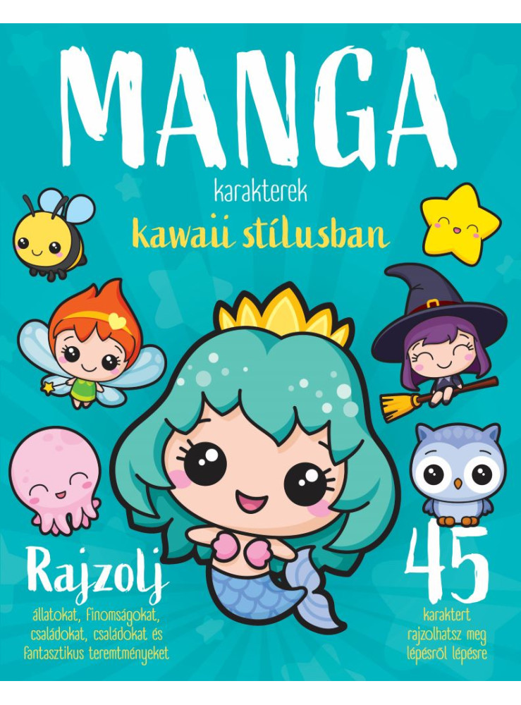 MANGA KARAKTEREK KAWAII STÍLUSBAN