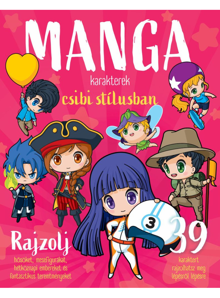 MANGA KARAKTEREK CSIBI STÍLUSBAN