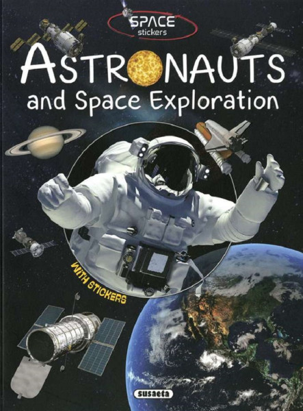 SPACE STICKERS - ASTRONAUTS AND SPACE EXPLORATION (ANGOL)