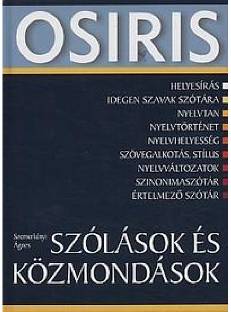 SZÓLÁSOK ÉS KÖZMONDÁSOK (2019) SZÓLÁSOK ÉS KÖZMONDÁSOK (2019)