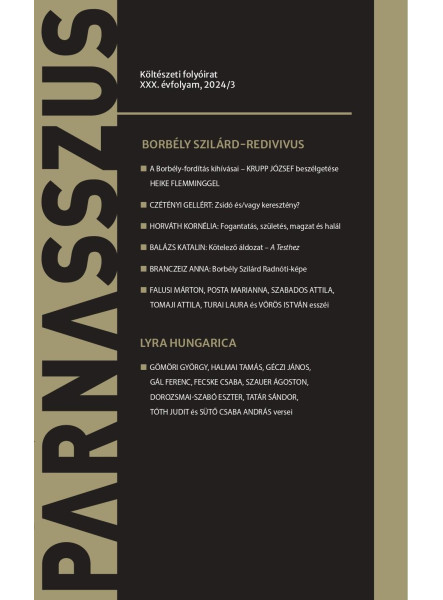 PARNASSZUS 2024/3 PARNASSZUS 2024/3