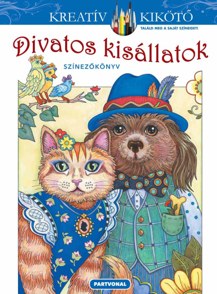 DIVATOS KISÁLLATOK - SZÍNEZŐKÖNYV