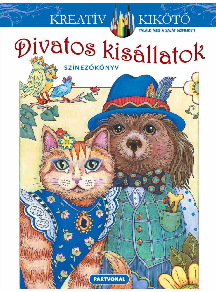 DIVATOS KISÁLLATOK - SZÍNEZŐKÖNYV