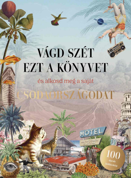 VÁGD SZÉT EZT A KÖNYVET, ÉS ALKOSD MEG A SAJÁT CSODAORSZÁGODAT - KOLLÁZSKÖNYV