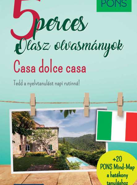 PONS 5 PERCES OLASZ OLVASMÁNYOK - CASA DOLCE CASA