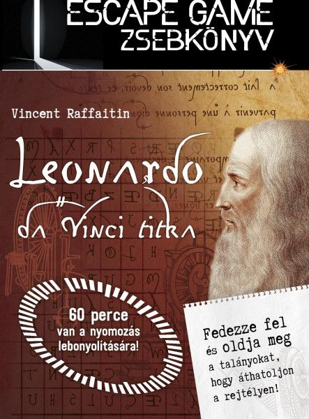 LEONARDO DA VINCI TITKA - ESCAPE GAME ZSEBKÖNYV