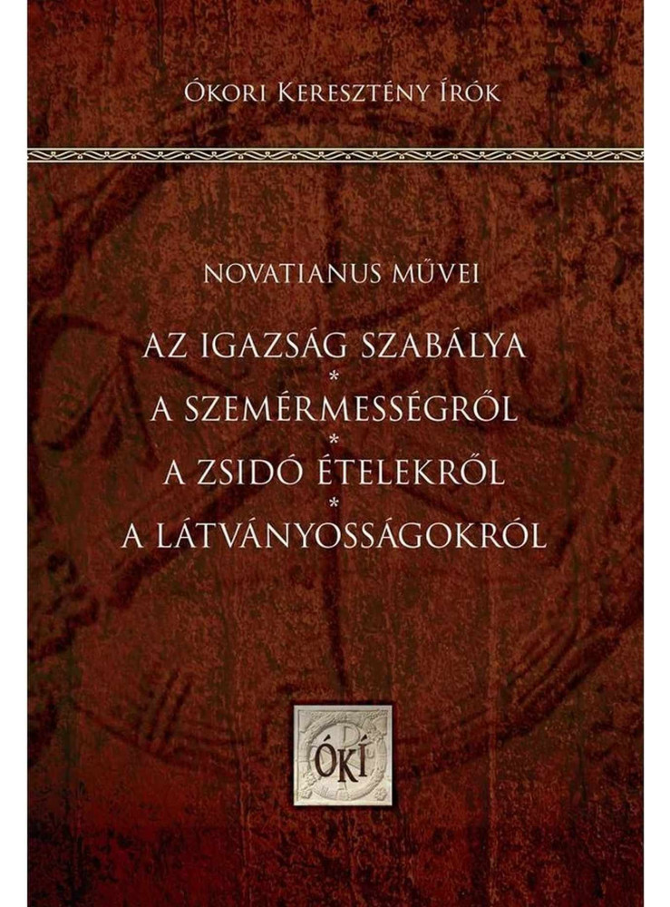 AZ IGAZSÁG SZABÁLYA - A SZEMÉRMESSÉGRŐL A ZSIDÓ ÉTELEKRŐL - A LÁTVÁNYOSSÁGOKRÓL