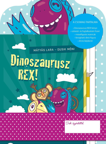 DINOSZAURUSZ REX! - AJÁNDÉKCSOMAG