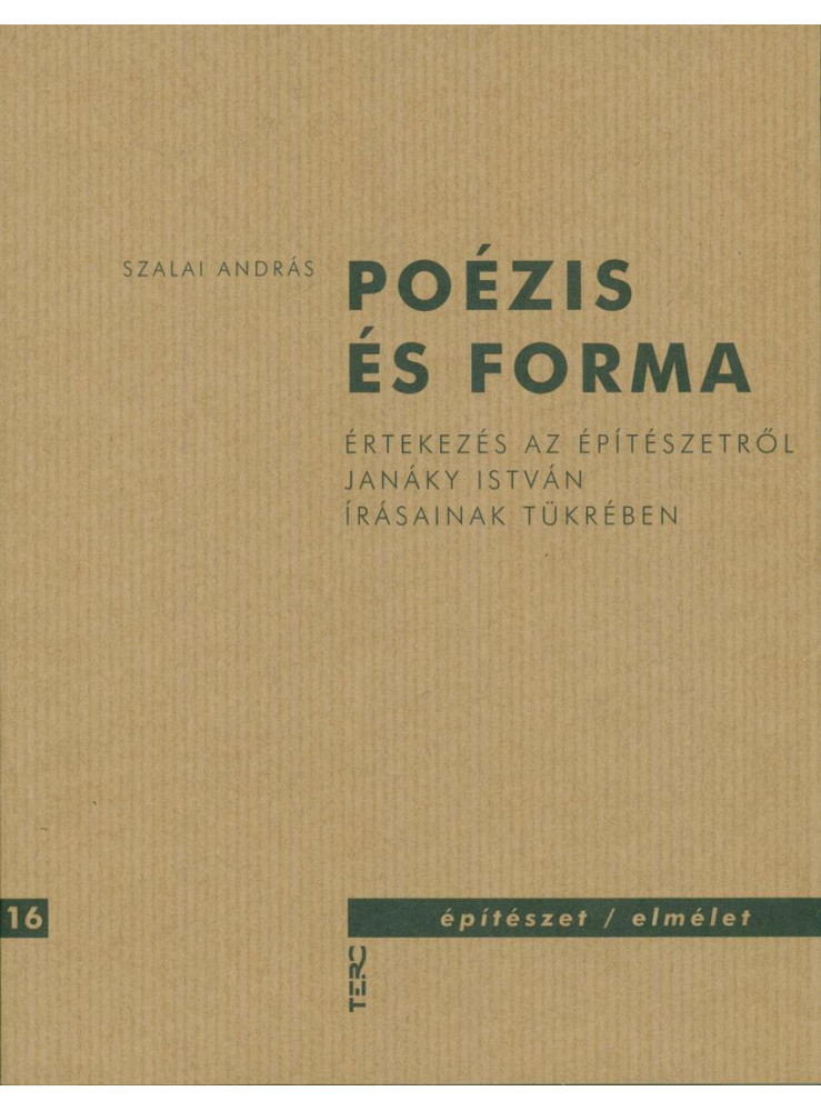 POÉZIS ÉS FORMA POÉZIS ÉS FORMA