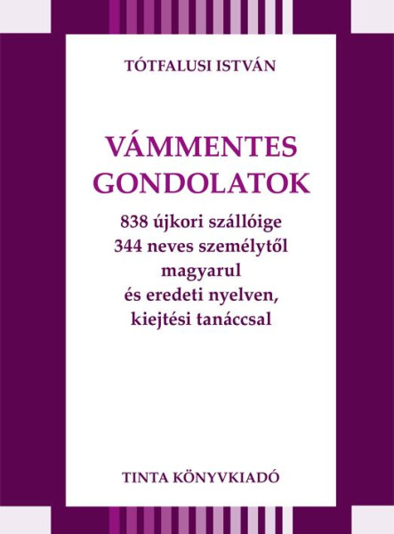 VÁMMENTES GONDOLATOK