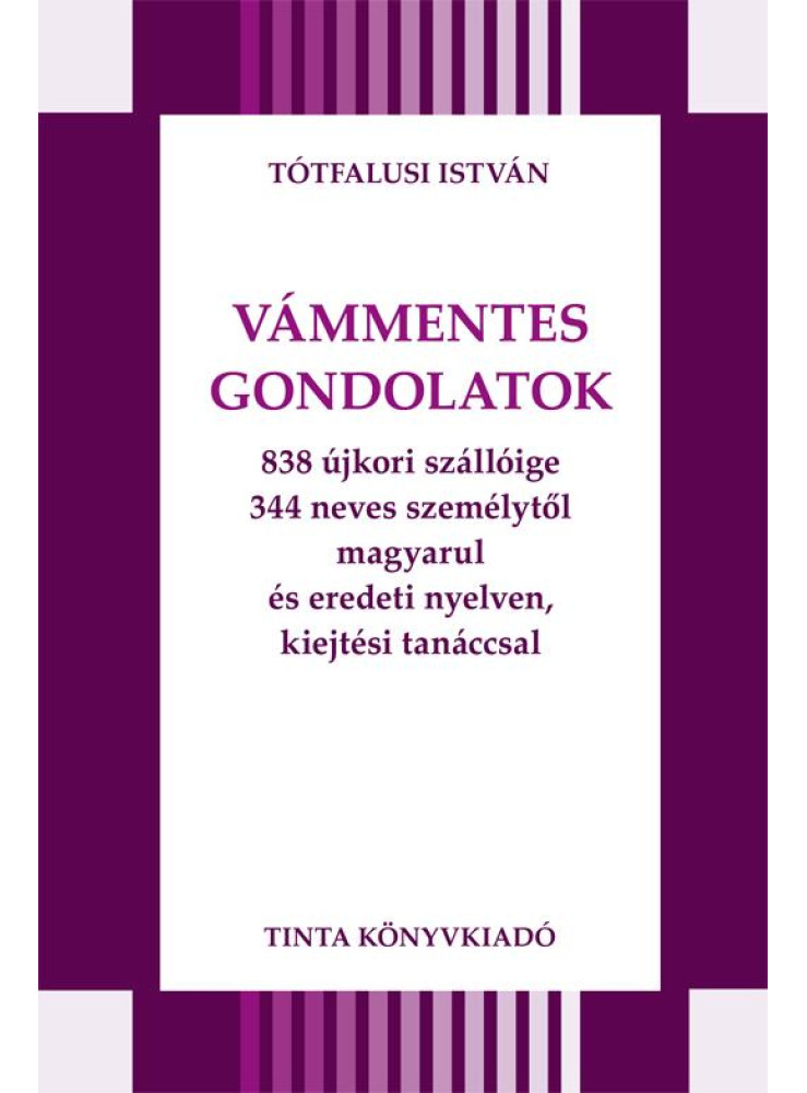 VÁMMENTES GONDOLATOK VÁMMENTES GONDOLATOK
