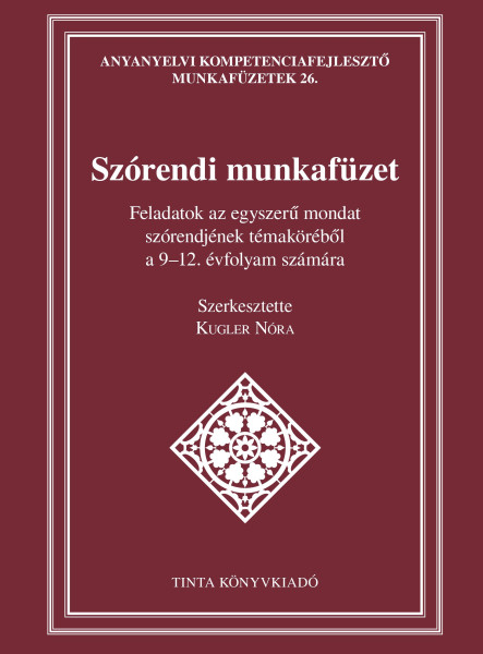SZÓRENDI MUNKAFÜZET