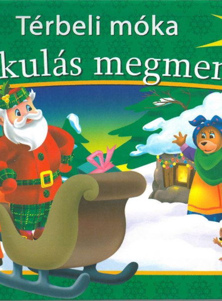A MIKULÁS MEGMENTÉSE - TÉRBELI MÓKA (3D KÖNYV)