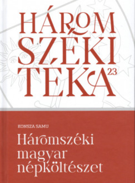 HÁROMSZÉKI MAGYAR NÉPKÖLTÉSZET