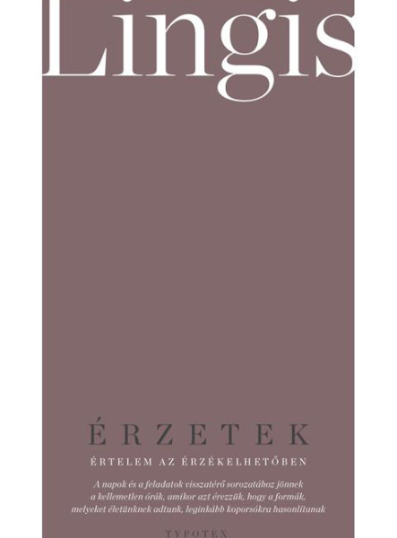 ÉRZÉKELÉS - AZ ÉRZÉKENYSÉG ÉRTELME