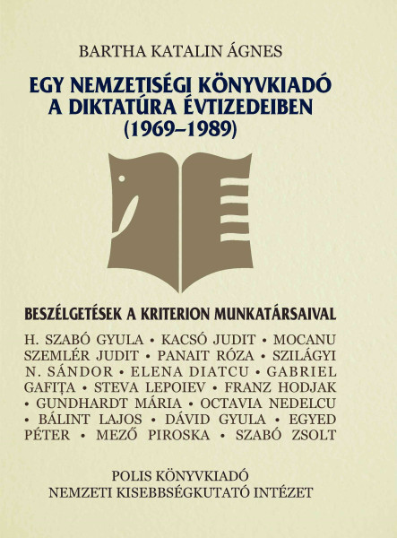 EGY NEMZETISÉGI KÖNYVKIADÓ A DIKTATÚRA ÉVTIZEDEIBEN (1969-1989)