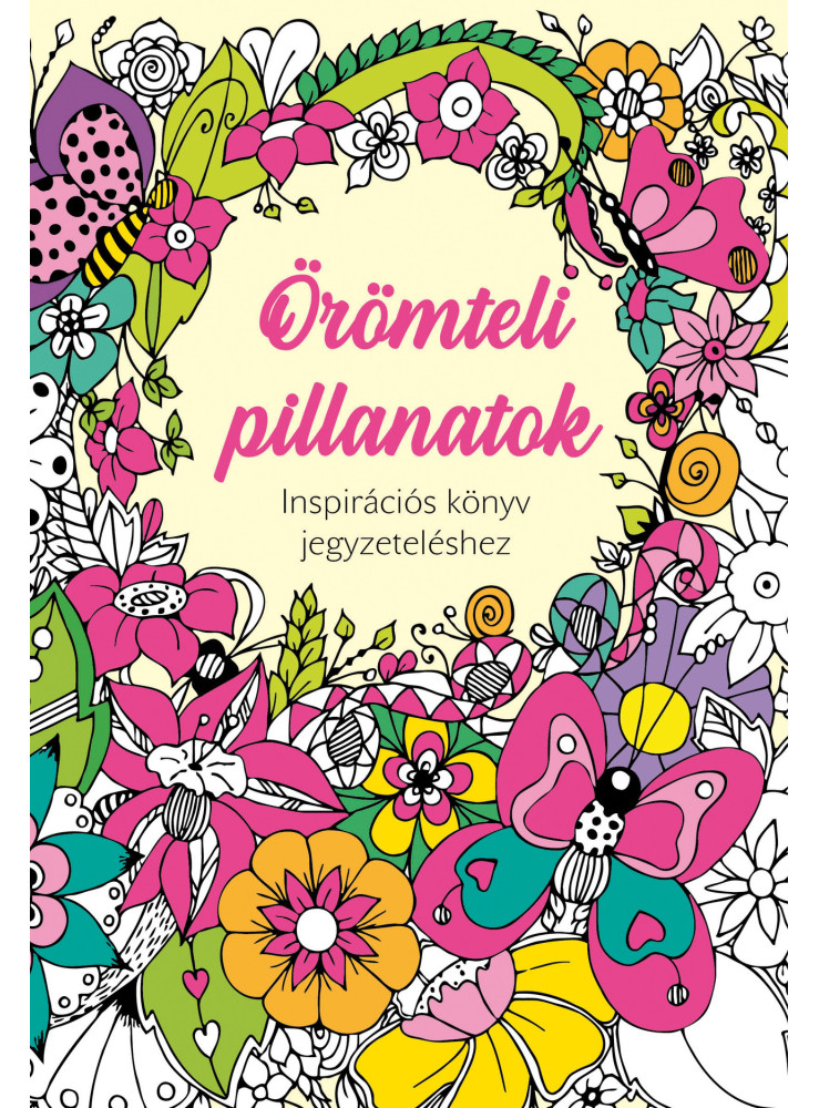ÖRÖMTELI PILLANATOK - INSPIRÁCIÓS KÖNYV JEGYZETELÉSHEZ