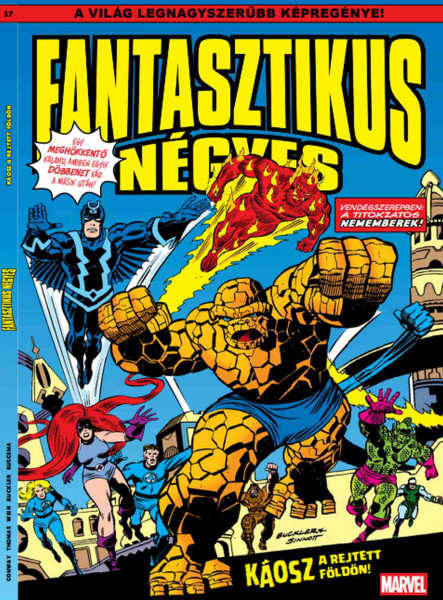 FANTASZTIKUS NÉGYES 17. - KÁOSZ A REJTETT FÖLDÖN!