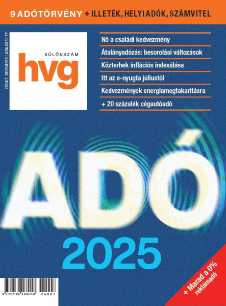 ADÓ 2025 - HVG KÜLÖNSZÁM