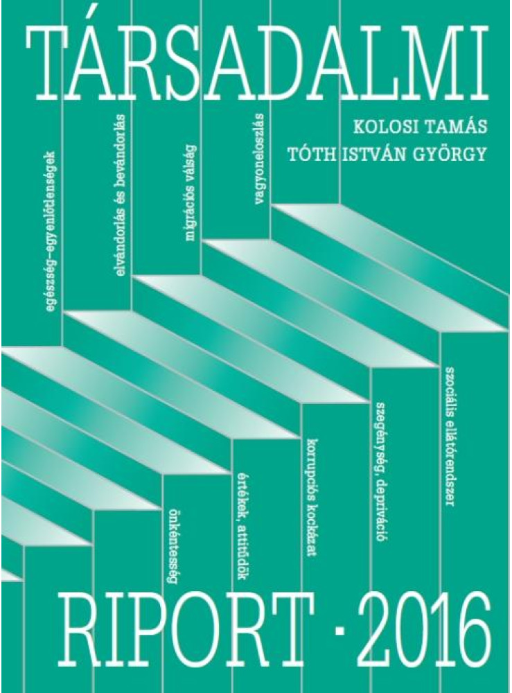 TÁRSADALMI RIPORT 2016 TÁRSADALMI RIPORT 2016