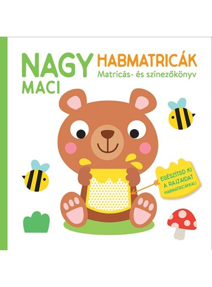NAGY HABMATRICÁK - MACI - MATRICÁS- ÉS SZÍNEZŐKÖNYV
