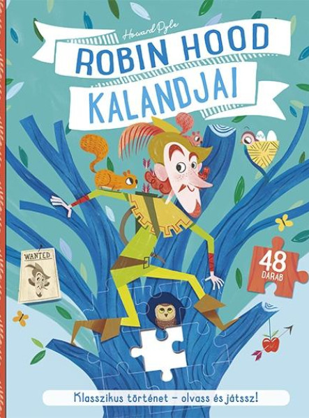 ROBIN HOOD KALANDJAI (KÖNYV + PUZZLE)