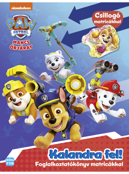 MANCS ŐRJÁRAT - KALANDRA FEL!  - FOGLALKOZTATÓKÖNYV MATRICÁKKAL