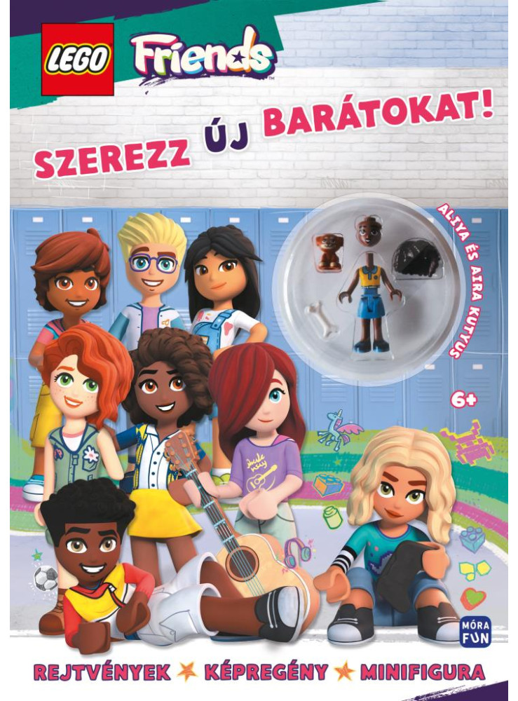 LEGO FRIENDS - SZEREZZ ÚJ BARÁTOKAT! - ALIYA ÉS AIRA KUTYUS MINIFIGURÁIVAL