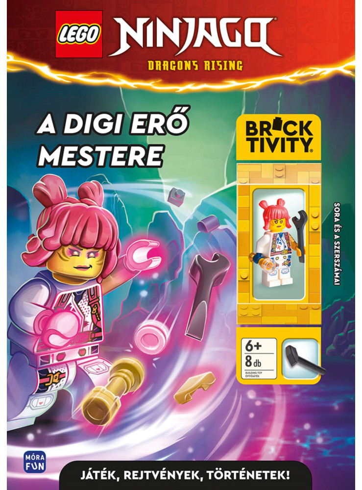 LEGO NINJAGO -  A DIGI ERŐ MESTERE - JÁTÉK, REJTVÉNYEK, TÖRTÉNETEK!
