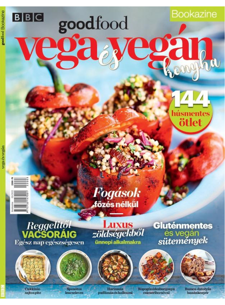 VEGA ÉS VEGÁN KONYHA - BBC GOODFOOD BOOKAZINE 2022/3.
