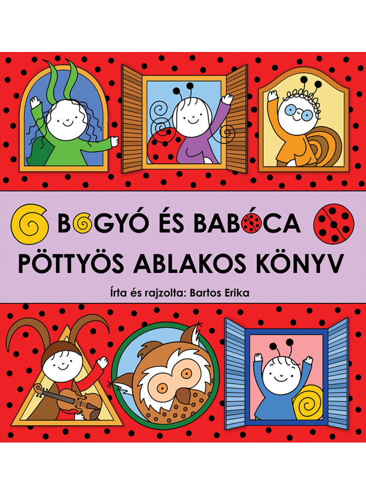 BOGYÓ ÉS BABÓCA - PÖTTYÖS ABLAKOS KÖNYV