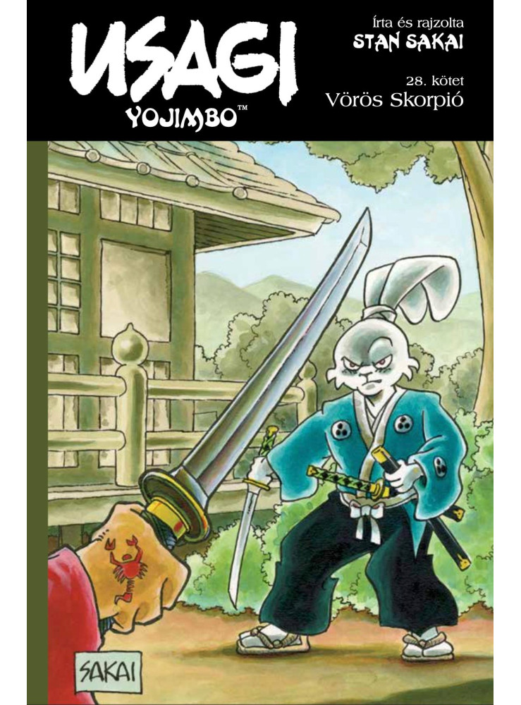 USAGI YOJIMBO 28. - VÖRÖS SKORPIÓ USAGI YOJIMBO 28. - VÖRÖS SKORPIÓ