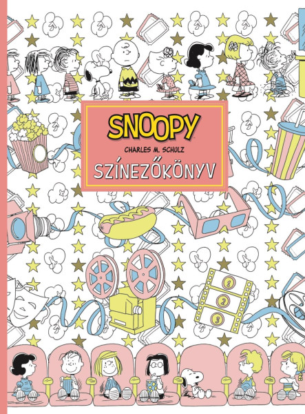 SNOOPY SZÍNEZŐKÖNYV