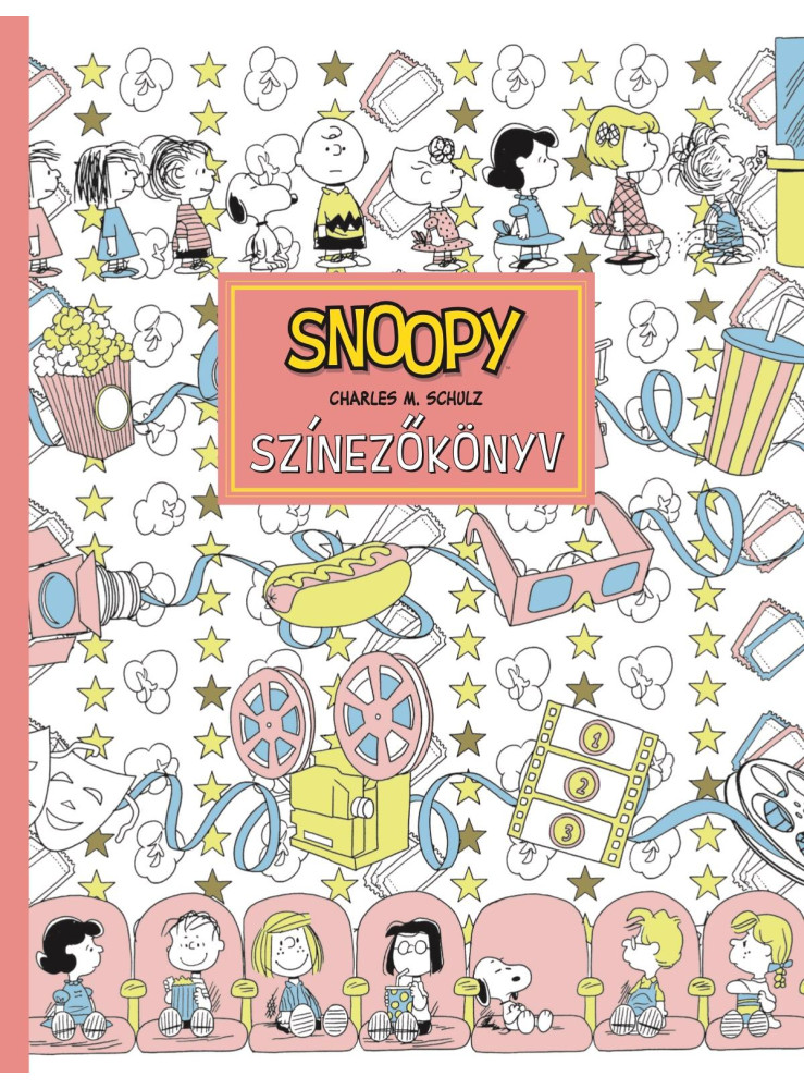 SNOOPY SZÍNEZŐKÖNYV SNOOPY SZÍNEZŐKÖNYV