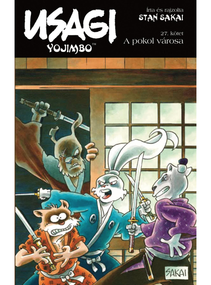 USAGI YOJIMBO 27. - A POKOL VÁROSA