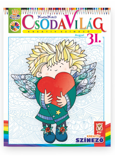 CSODAVILÁG KREATÍV SZÍNEZŐ 31. - ANGYAL