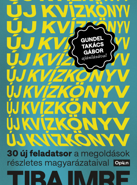 ÚJ KVÍZKÖNYV - 30 ÚJ FELADATSOR