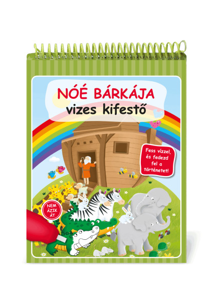 NÓÉ BÁRKÁJA - VIZES KIFESTŐ (VÍZZEL TÖLTHETŐ TOLLAL) NÓÉ BÁRKÁJA - VIZES KIFESTŐ (VÍZZEL TÖLTHETŐ TOLLAL)