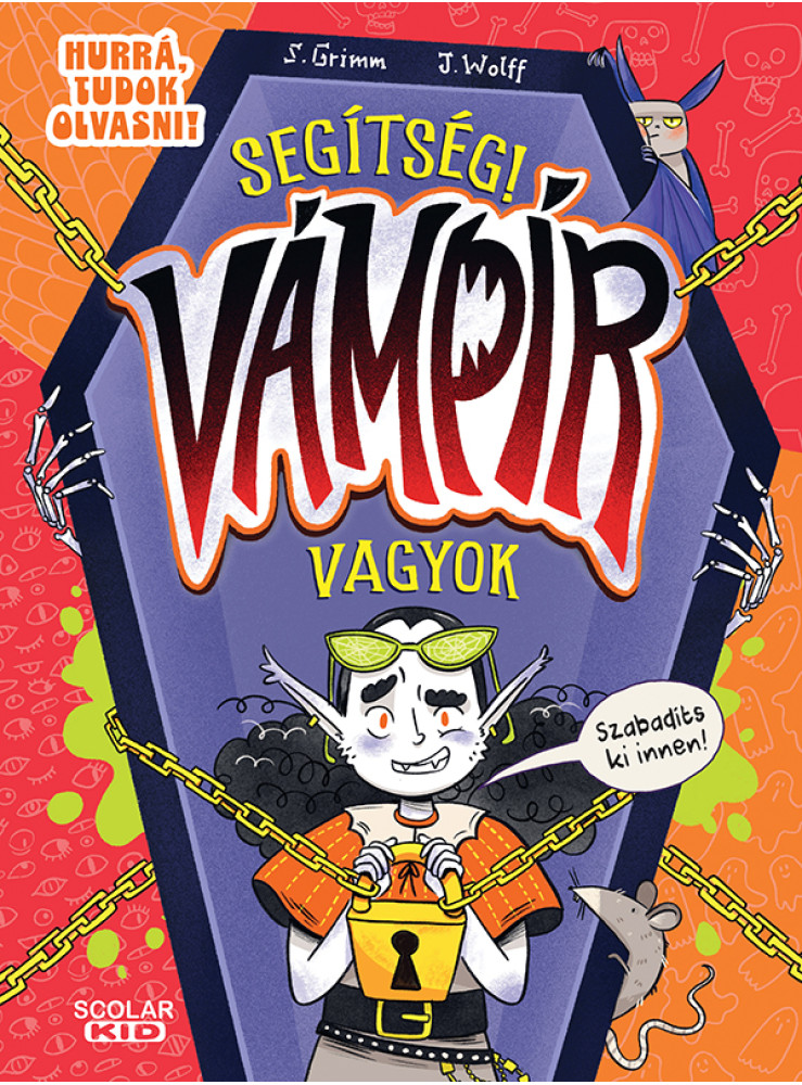 SEGÍTSÉG! VÁMPÍR VAGYOK - HURRÁ, TUDOK OLVASNI!