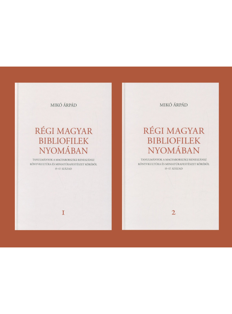 RÉGI MAGYAR BIBLIOFILEK NYOMÁBAN
