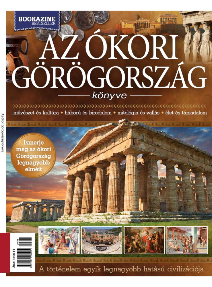AZ ÓKORI GÖRÖGORSZÁG KÖNYVE - BOOKAZINE BESTSELLER 2024/3. AZ ÓKORI GÖRÖGORSZÁG KÖNYVE - BOOKAZINE BESTSELLER 2024/3.