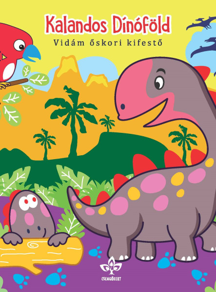 KALANDOS DÍNÓFÖLD - VIDÁM ŐSKORI KIFESTŐ