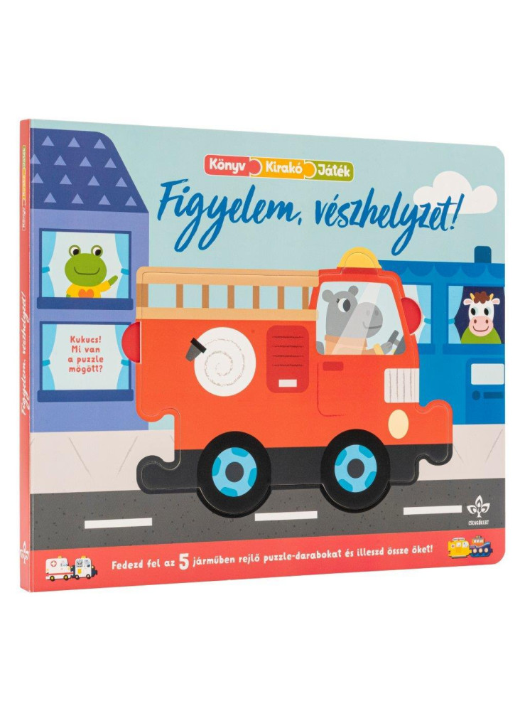 FIGYELEM, VÉSZHELYZET! - FEDEZD FEL AZ 5 JÁRMŰBEN REJLŐ PUZZLE-DARABOKAT ÉS ILLE FIGYELEM, VÉSZHELYZET! - FEDEZD FEL AZ 5 JÁRMŰBEN REJLŐ PUZZLE-DARABOKAT ÉS ILLE