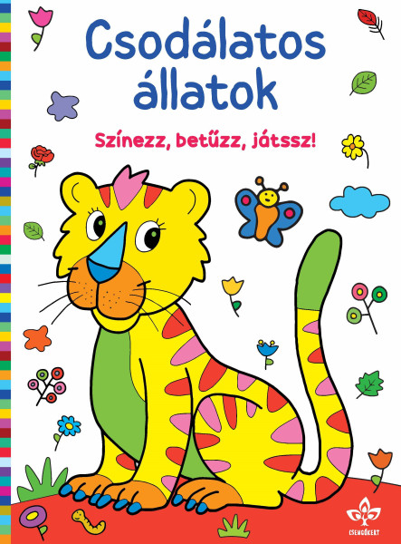 CSODÁLATOS ÁLLATOK  SZÍNEZZ, BETŰZZ, JÁTSSZ!