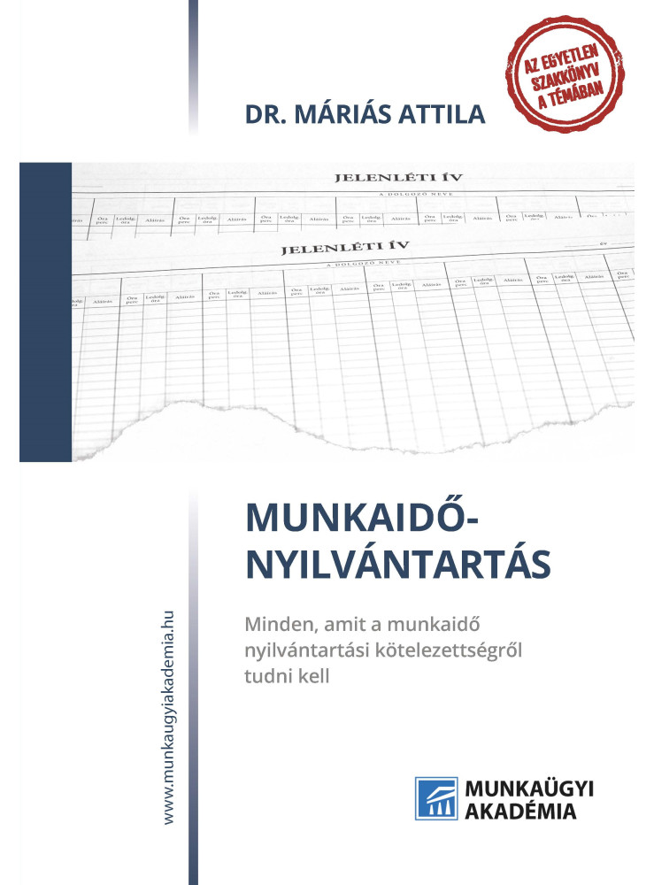MUNKAIDŐ-NYILVÁNTARTÁS