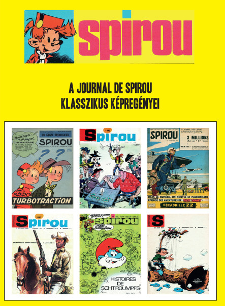 SPIROU - A JOURNAL DE SPIROU KLASSZIKUS KÉPREGÉNYEI