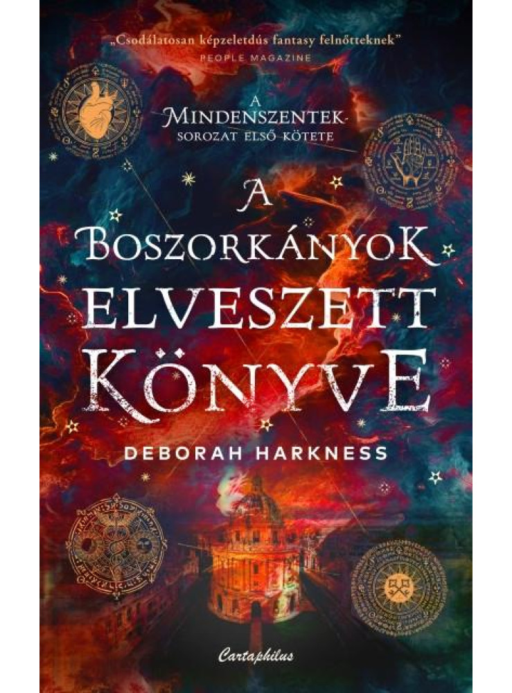 A BOSZORKÁNYOK ELVESZETT KÖNYVE -ÉLFESTETT ( A MINDENSZENTEK SOROZAT 1. KÖTETE) A BOSZORKÁNYOK ELVESZETT KÖNYVE -ÉLFESTETT ( A MINDENSZENTEK SOROZAT 1. KÖTETE)