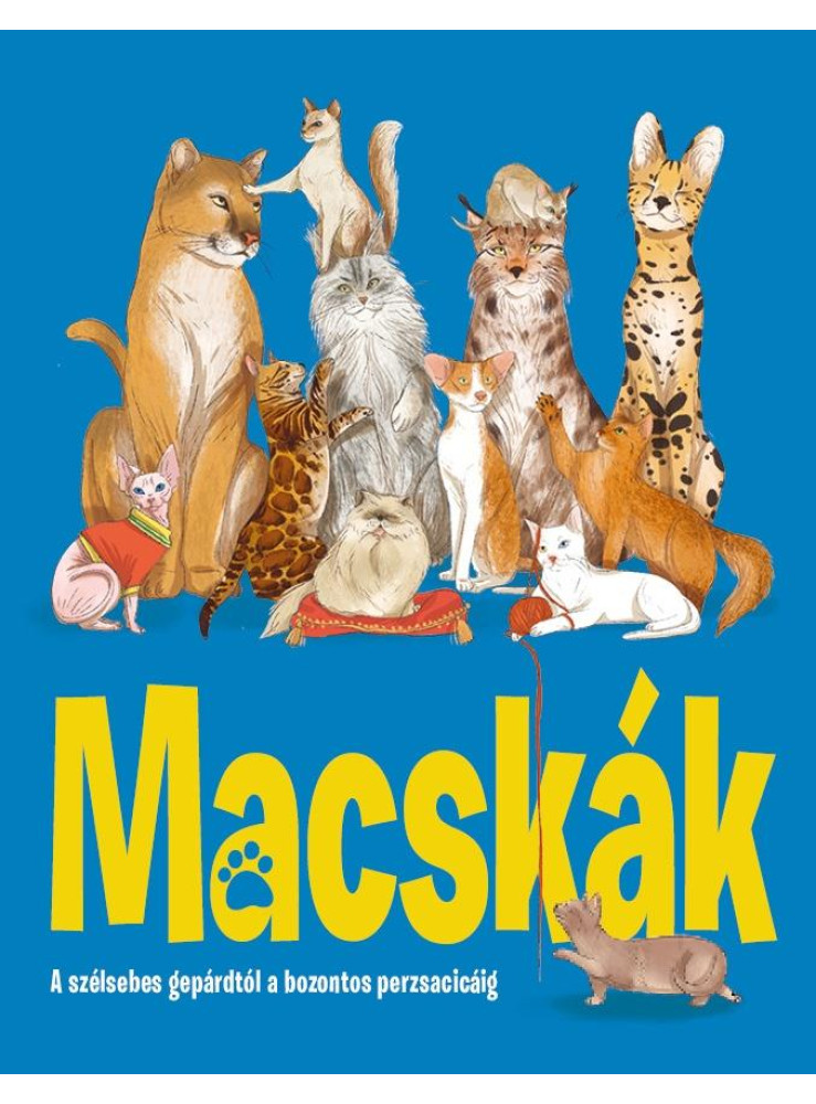 MACSKÁK - A SZÉLSEBES GEPÁRDTÓL A BOZONTOS PERZSACICÁIG