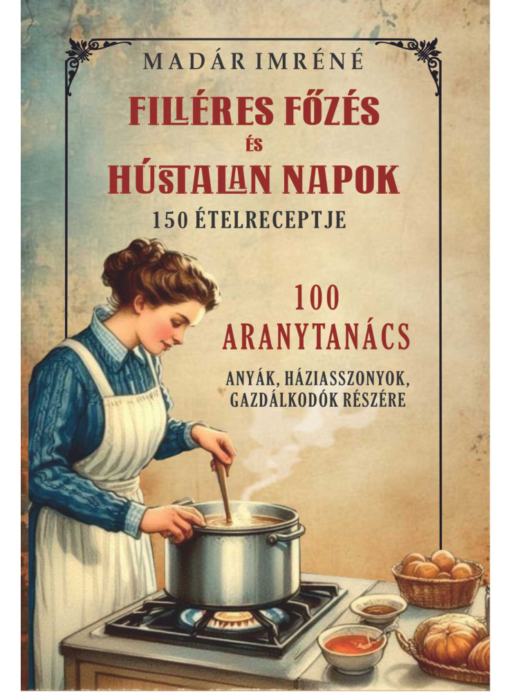 FILLÉRES FŐZÉS ÉS HÚSTALAN NAPOK - 150 ÉTELRECEPTJE ( 100 ARANYTANÁCS)