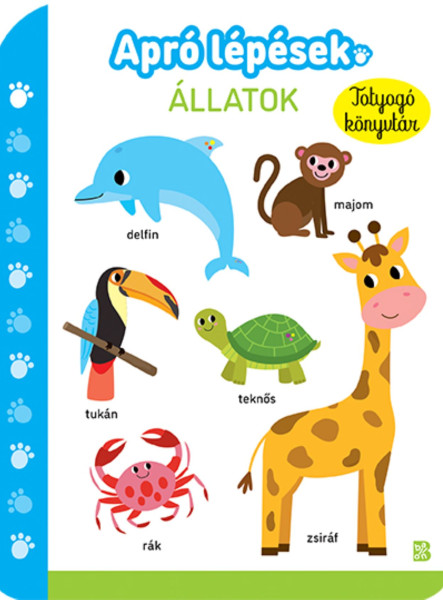 APRÓ LÉPÉSEK - ÁLLATOK - TOTYOGÓ KÖNYVTÁR